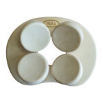 Drveni jastuk za saunu HaLu - okrugli