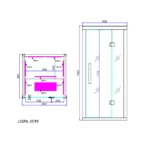 JJSPA JIC90 – Infracrvena sauna - Slika 4