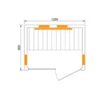 JJSPA JIO120 – Infracrvena sauna - Slika 7