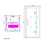 JJSPA JIP90 – Infracrvena sauna - Slika 6