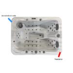 JJSPA Beta 521 - Masažni bazen - Slika 11