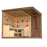 JJSPA ZEN CUBE HYBRID ELEGANCE - Kombinirana vanjska sauna - Slika 8