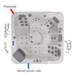 JJSPA Beta 523 - Masažni bazen - Slika 10