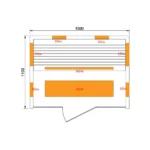 JJSPA JIP150 – Infracrvena sauna - Slika 8