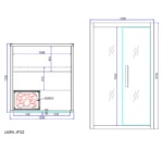 JJSPA JF122 – Finska sauna - Slika 3